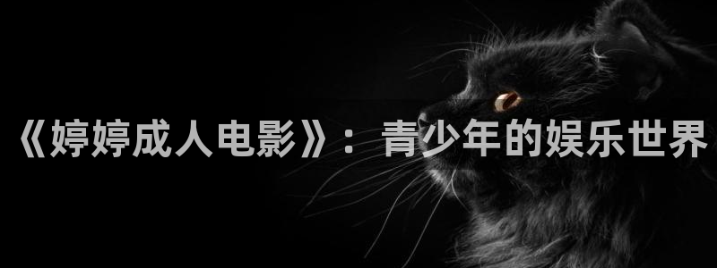 好好看影院：《婷婷成人电影》：青少年的娱乐世界